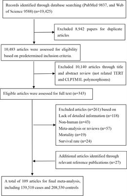 Cumulative Evidence for Relationships Between Multiple Variants in the TERT and CLPTM1L Region and Risk of Cancer and Non-Cancer Disease